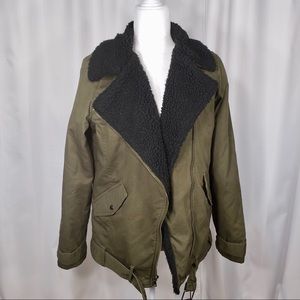 Express Oversized Bomber Jacket